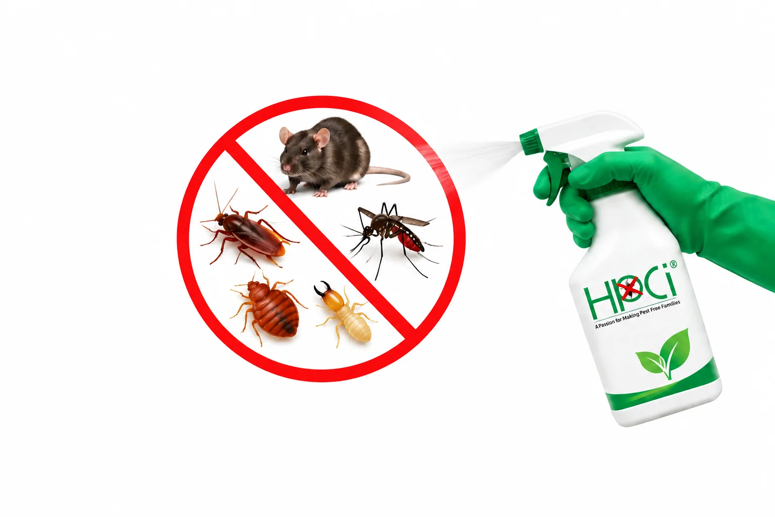 Complete Herbal Pest Control Service Package in Indore